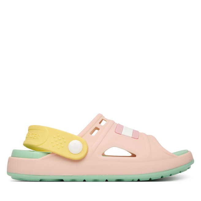 Sandały Tommy Hilfiger T3AF-34319-0083 S Różowy - dziewczęce