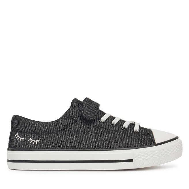 Trampki DeeZee CSS20377-70 Czarny - dziewczęce