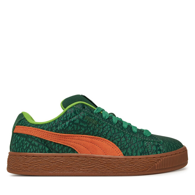 Sneakersy Puma Suede XL TMNT Jr 401427 01 Zielony - chłopięce