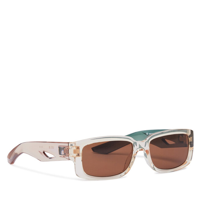 Okulary przeciwsłoneczne Nike Variant I EV24013 113 Beżowy - kobiece