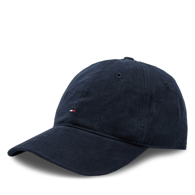 Czapka z daszkiem Tommy Hilfiger Flag '85 Soft 6 Panel Cap AM0AM12531 Granatowy -