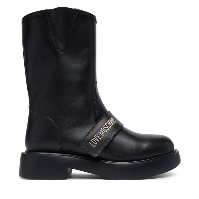 Botki LOVE MOSCHINO JA24064G1PIA0000 Czarny - kobiece