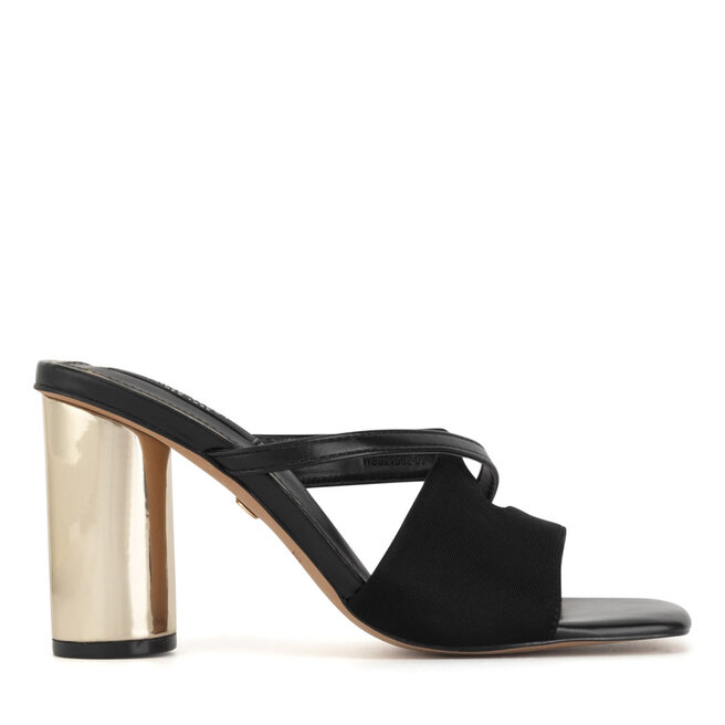 Klapki Nine West WSS21562-01 Czarny -