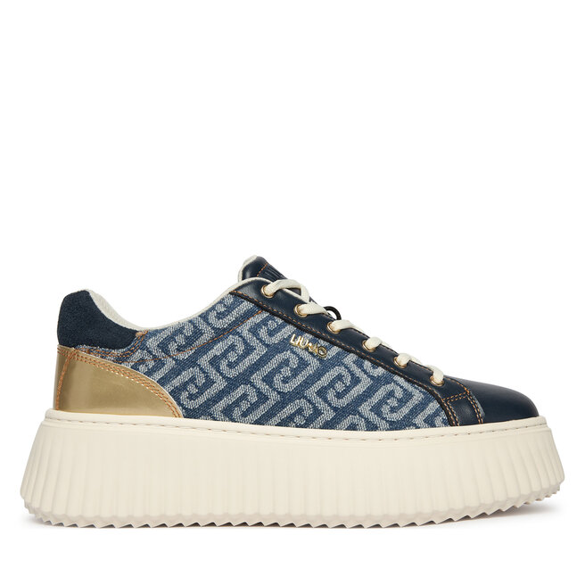 Sneakersy Liu Jo Elodie 01 BF6059 TX561 Granatowy - kobiece