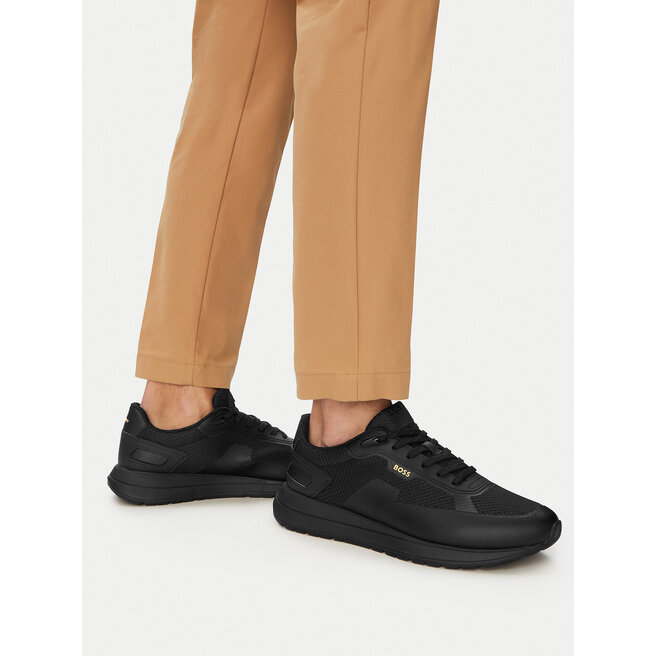 Sneakersy BOSS Vinston 50552867 Czarny - męskie