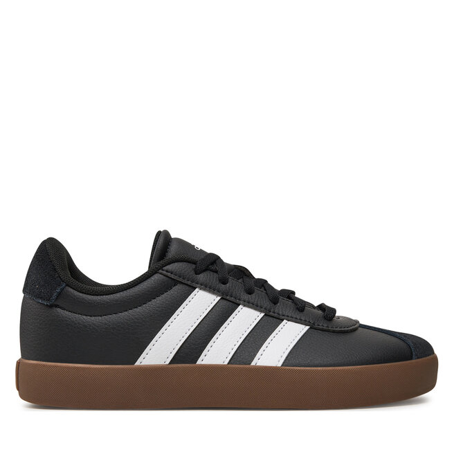 Sneakersy adidas VL Court 3.0 Kids IE3630 Czarny - chłopięce