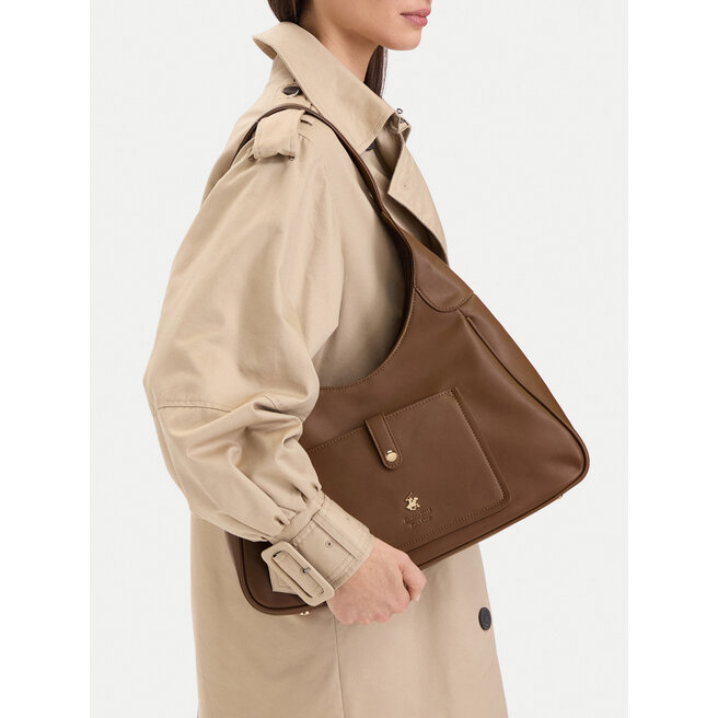Torebka Beverly Hills Polo Club CEO-BHPC-C-022-10 Brązowy -