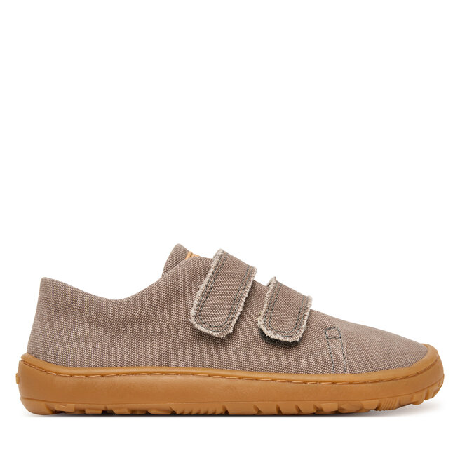 Sneakersy Froddo Barefoot Botaniq G3130290-2 D Szary - chłopięce