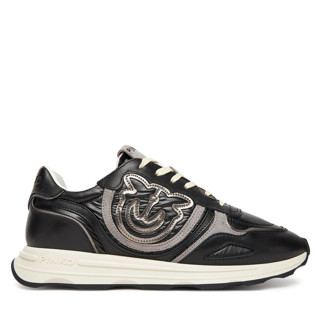Sneakersy PINKO Zoe 01 SS0087P023 Czarny - kobiece
