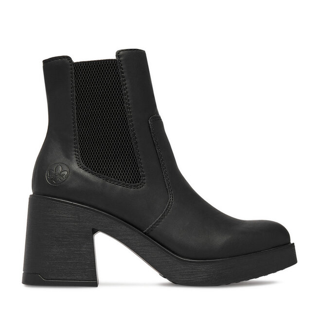 Botki Rieker CEO-58081-00 Czarny - kobiece