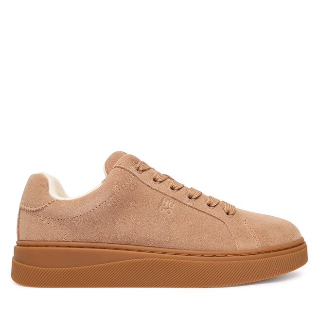 Sneakersy HUGO Lyzz 50557844 Beżowy - kobiece
