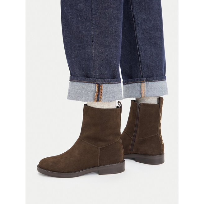 Botki Lasocki CEO-B2921-01R LSCK Brązowy - kobiece