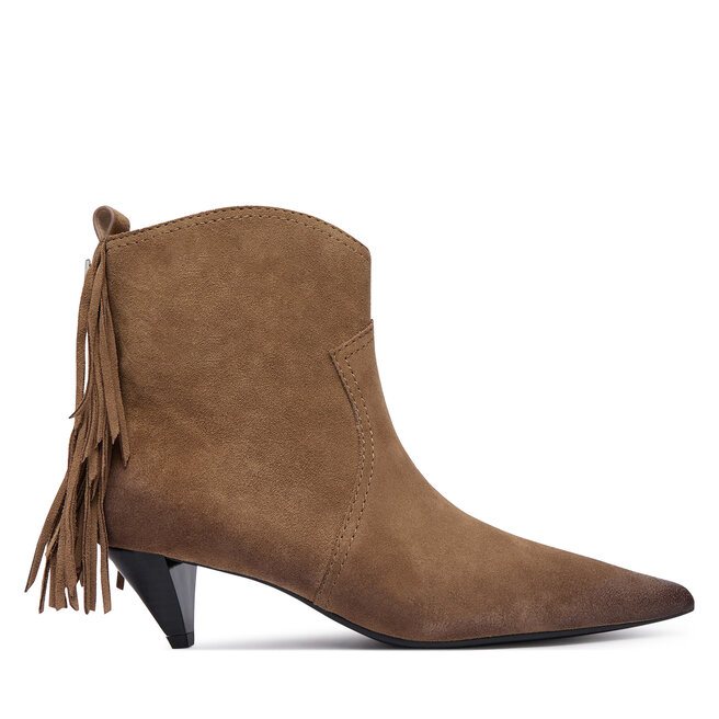 Botki PINKO Didi 01 SD0653P151 Beżowy - kobiece