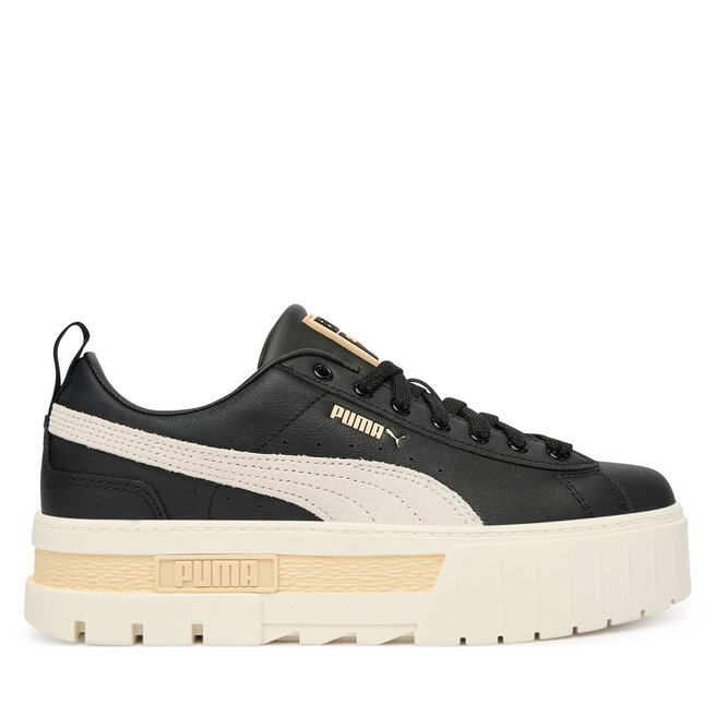 Sneakersy Puma Mayze Lth Wn s 381983 53 Czarny - kobiece