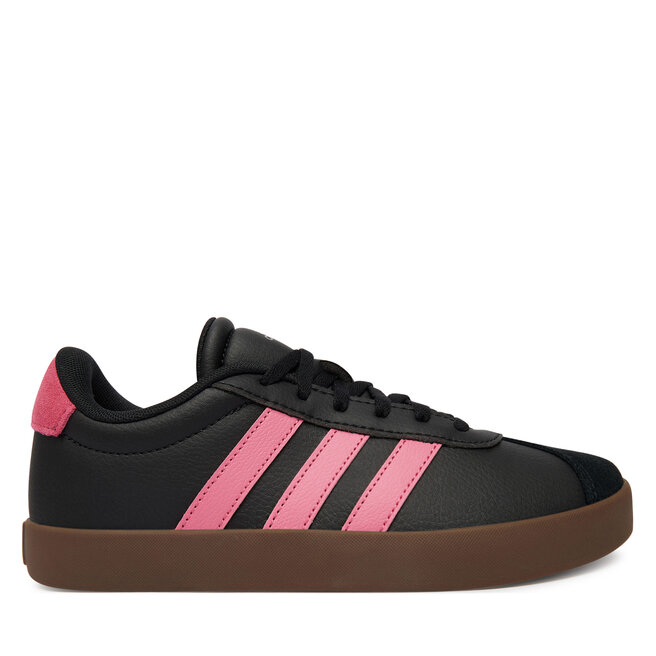 Sneakersy adidas Vl Court 3.0 Shoes KK2262 Czarny - kobiece