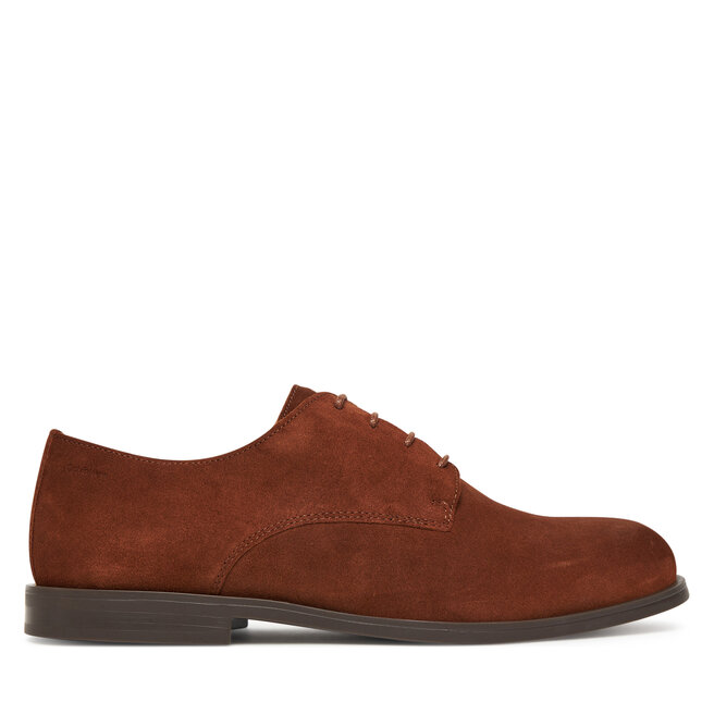 Półbuty Calvin Klein Ess Rubber Derby Su HM0HM01928 Brązowy - męskie