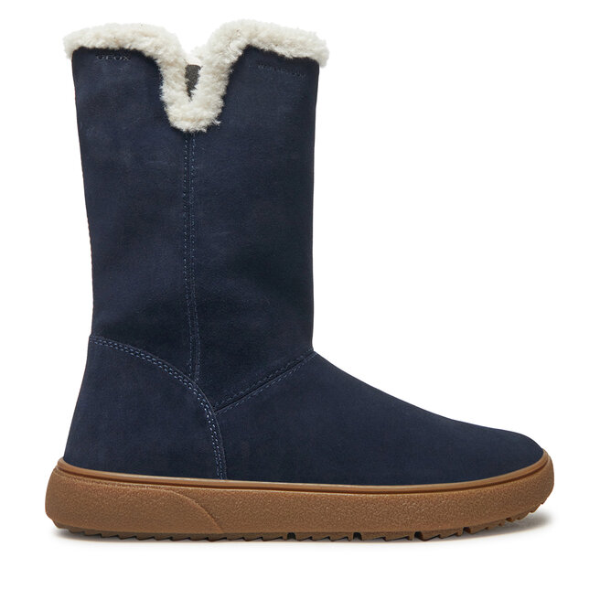 Kozaki Geox J Theleven Girl Wpf J46HYA 00022 C4021 S Granatowy - dziewczęce