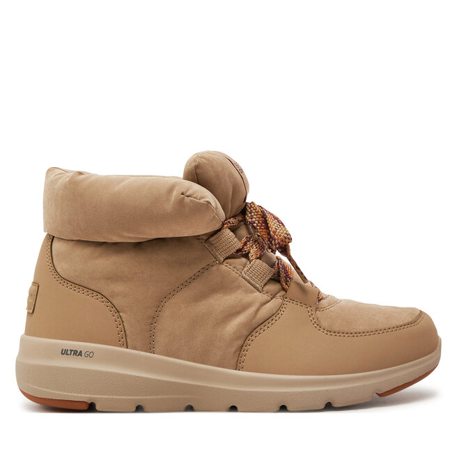 Trzewiki Skechers Glacial Ultra - Trend Up 144194 Beżowy - kobiece