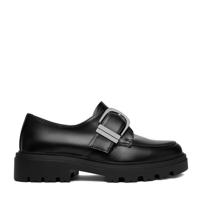 Loafersy JENNY CEO-295FF Czarny - kobiece