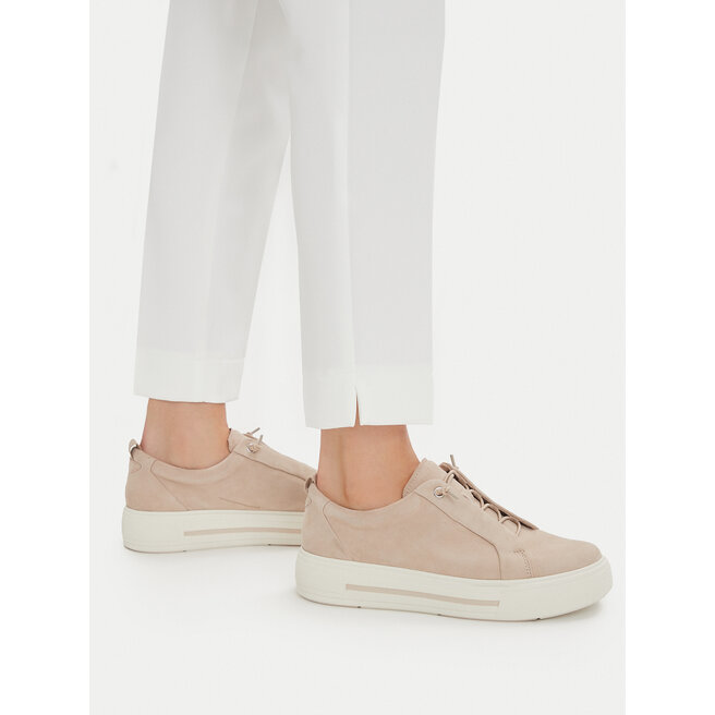 Sneakersy Caprice 9-23709-44 Beżowy - kobiece