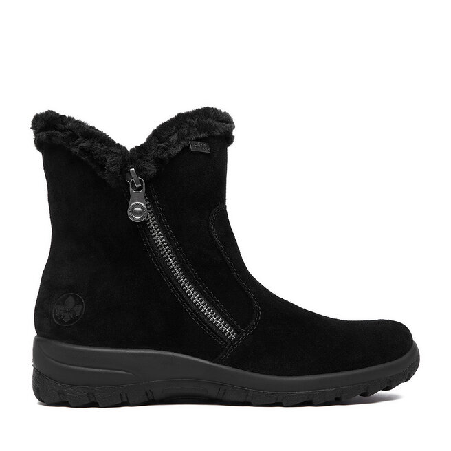 Botki Rieker L7162-00 Czarny - kobiece