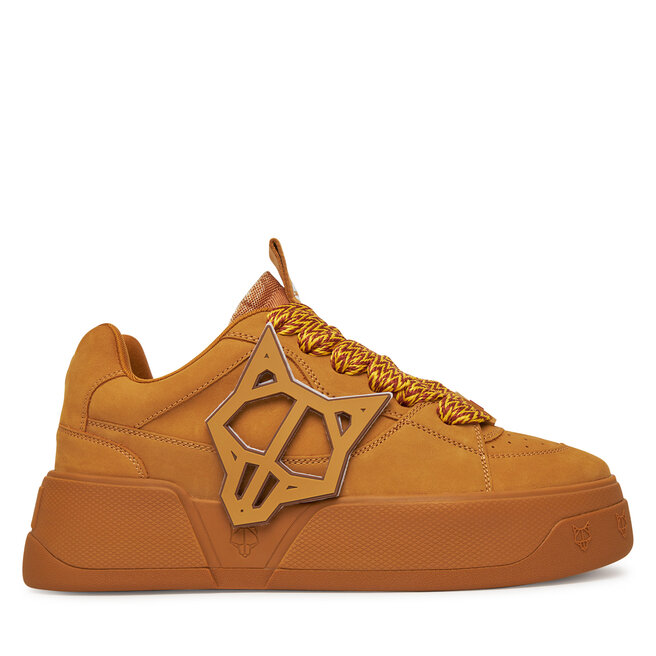 Sneakersy Naked Wolfe Kosa Brązowy - męskie