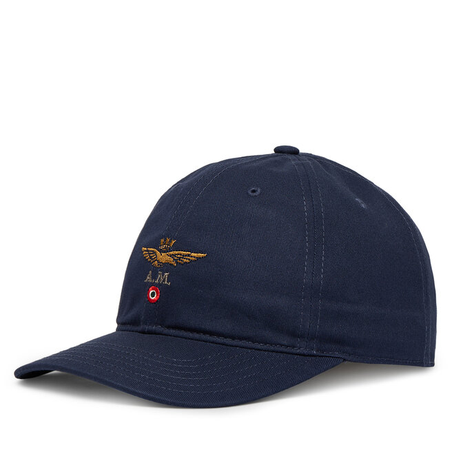Czapka z daszkiem Aeronautica Militare 261HA1246UCT02261 Granatowy -