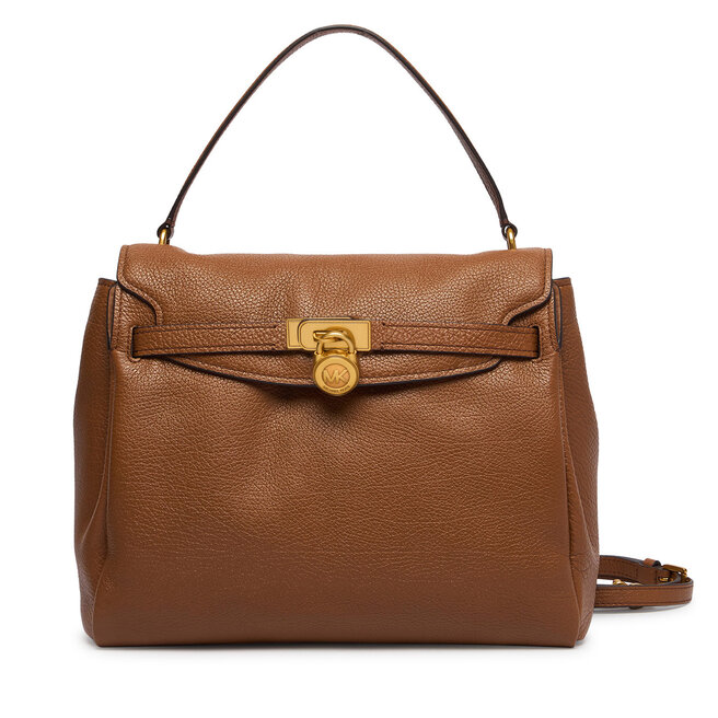 Torebka MICHAEL Michael Kors Hamilton 30F6ANXS7E Brązowy -
