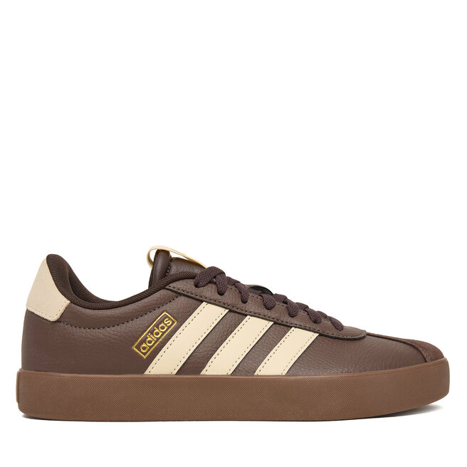 Sneakersy adidas Vl Court 3.0 Shoes KI4574 Brązowy - kobiece
