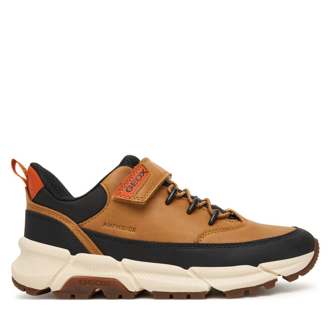 Sneakersy Geox J Flexyper Plus J56LCA 0MEFU C2006 D Żółty - chłopięce