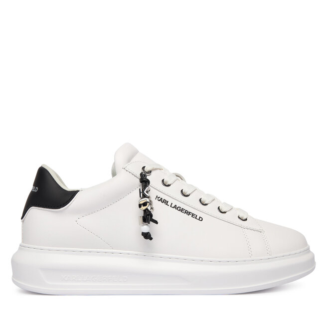 Sneakersy KARL LAGERFELD Kapri KL52516 Biały - męskie