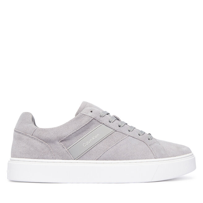 Sneakersy Calvin Klein Classic Cups Laceup Tape Su HM0HM02200 Szary - męskie