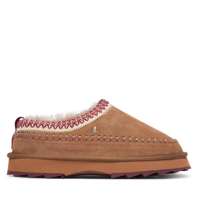 Śniegowce EMU Australia Sharky Adventure Scuff W13239 Brązowy - kobiece