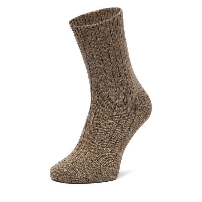 Skarpety długie Nine West CEO_LA_NW_17636_W_AW25 (1-PACK) Brązowy - kobiece