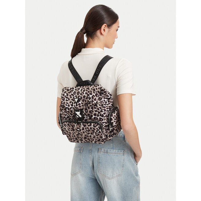 Plecak Guess J6YZ20 W2543 Beżowy ciemny -