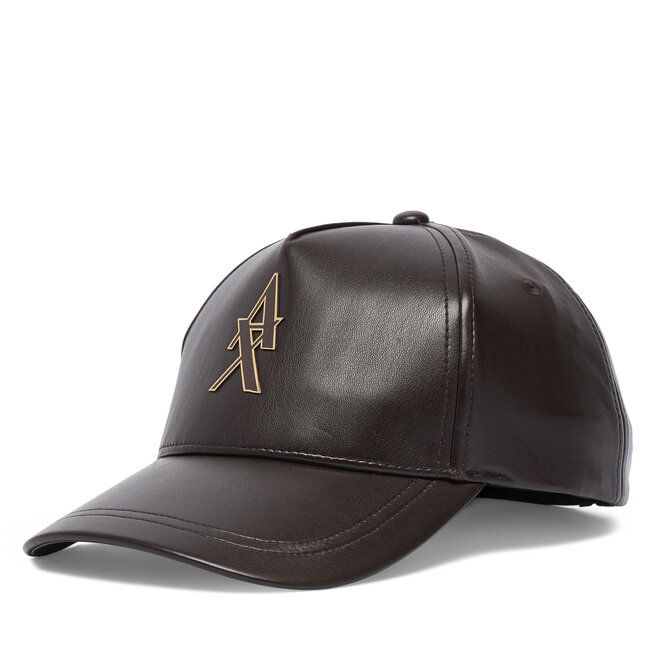Czapka z daszkiem Armani Exchange XW003046 AF27219 U6032 Brązowy ciemny -