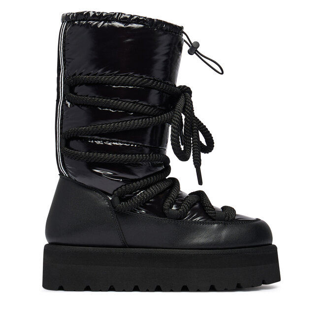 Śniegowce KARL LAGERFELD Skylar Ski KL49686 Czarny - kobiece