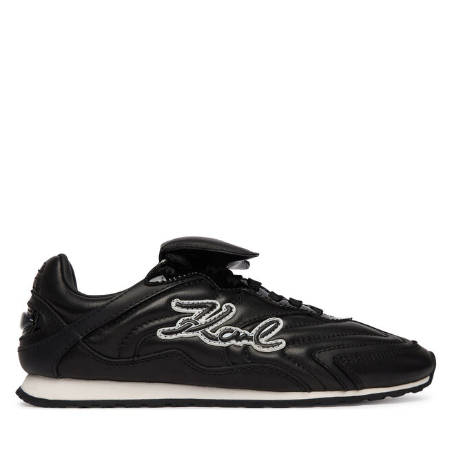 Sneakersy KARL LAGERFELD Venus KL65926 Czarny - kobiece
