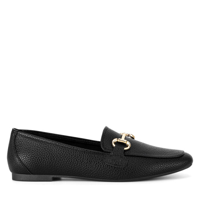 Loafersy JENNY R235507008 Czarny - kobiece