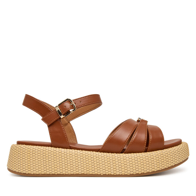 Sandały Tommy Hilfiger T3A2-34293-0326 Brązowy - dziewczęce