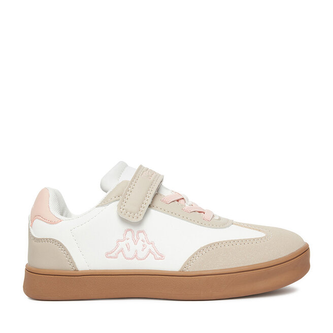 Sneakersy Kappa CEOWB-NF214809(DZ) Biały - dziewczęce