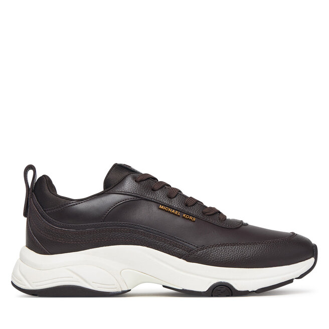 Sneakersy MICHAEL Michael Kors Hartley 42F6HAFS2L Brązowy - męskie