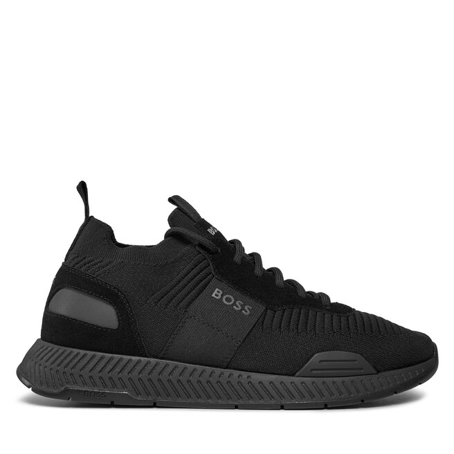 Sneakersy Boss Titanium Runn 50498245 Czarny - męskie