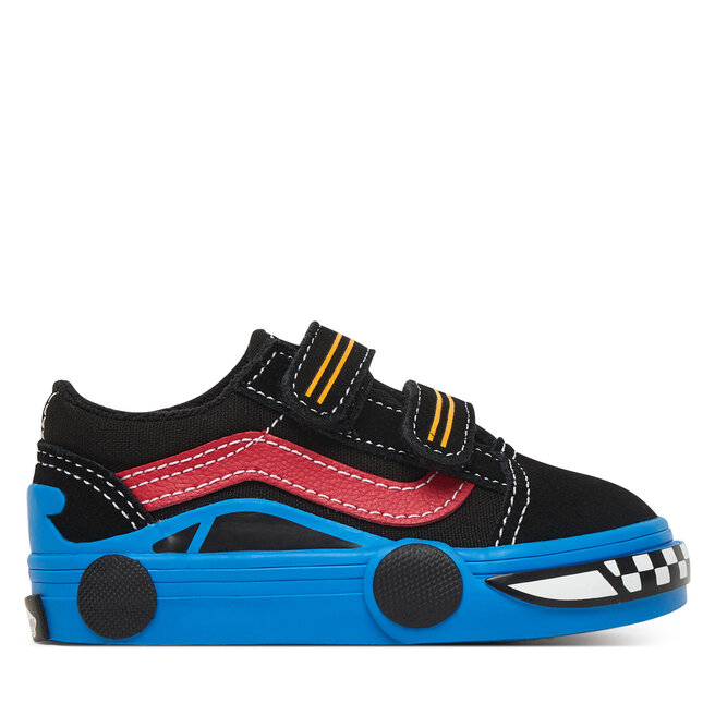 Tenisówki Vans Old Skool V Car VN000EE7Y611 Czarny - chłopięce