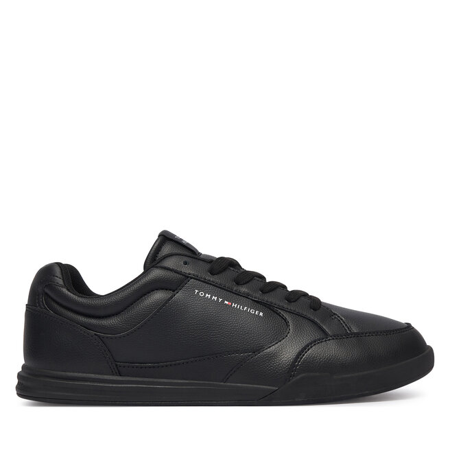 Sneakersy Tommy Hilfiger Low Pro Cupsole Perf Leather FM0FM05944 Czarny - męskie