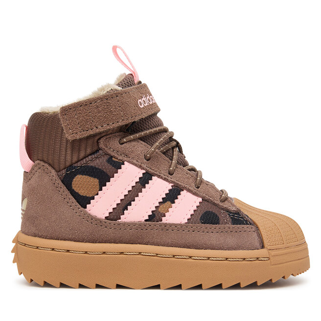 Trzewiki adidas Superstar Winter Trek KH9795 Brązowy - dziewczęce