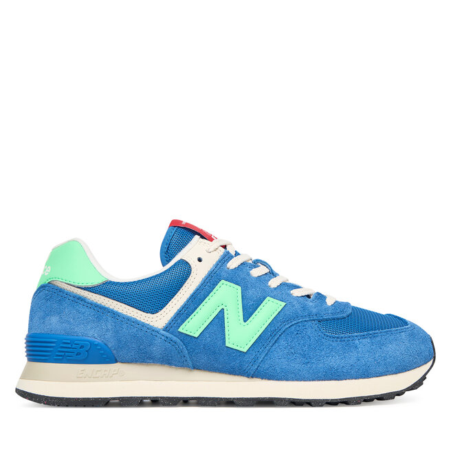 Sneakersy New Balance U574BSC M Niebieski - męskie
