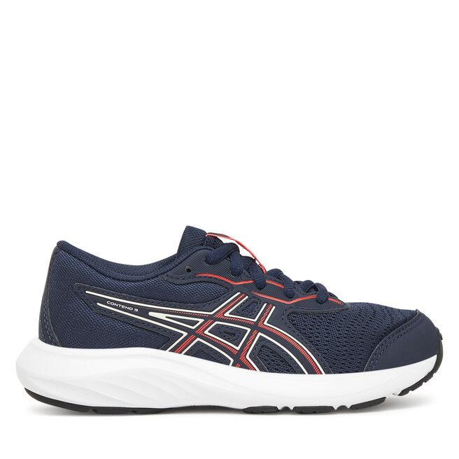Buty do biegania Asics Contend 9 Gs 1014A337 Granatowy - dziewczęce