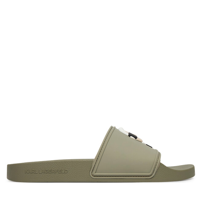 Klapki KARL LAGERFELD KL70005C Szary -