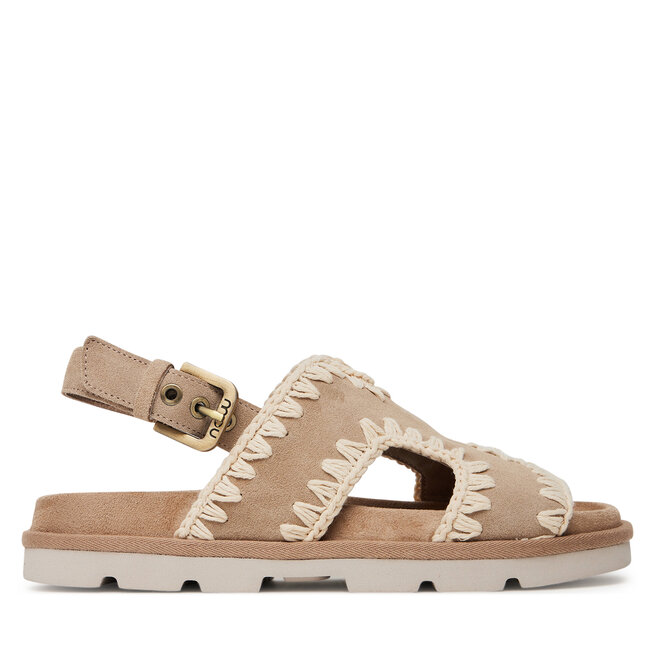 Sandały Mou Low sandal MU.SW631006A Różowy - kobiece